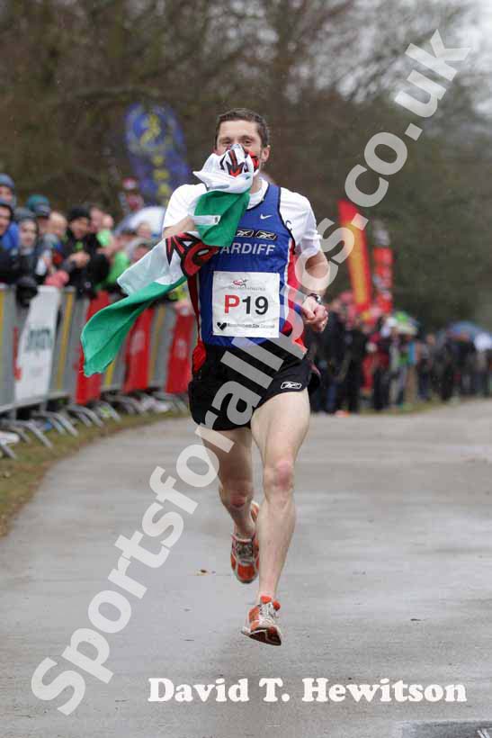James Thie (Cardiff) 3rd in the National Mens12 Stage Relay.
